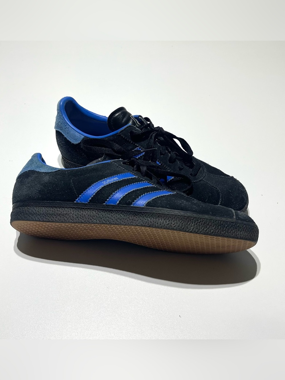 Adidas Gazelle MI Custom 2013 Vultures Custom Rare Black Blue Men’s Size 11